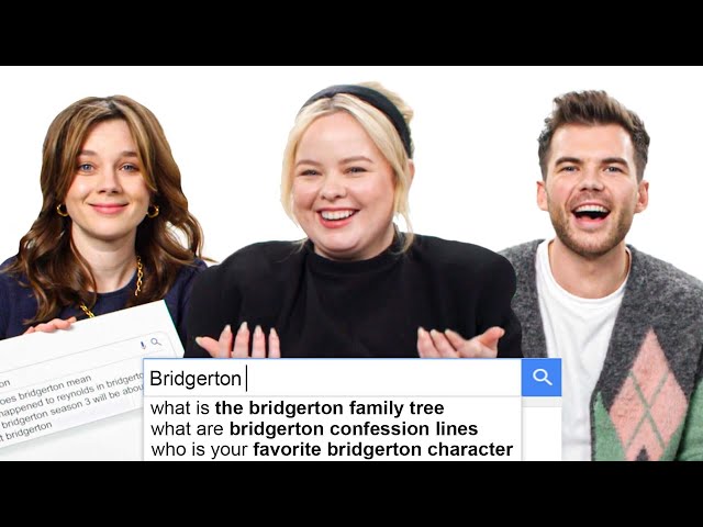 Bridgerton Cast Answer The Web's Most Searched Questions | WIRED class=