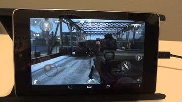 Modern Combat 3 Sixaxis Android on Google Nexus 7 Tablet