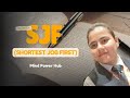 How to solve numericals of SJF(shortest job first)🤯........#bca#computerscience #sjf #mca.