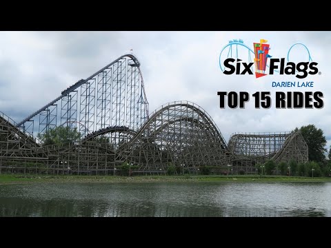 Vídeo: Six Flags Darien Lake - Juga i allotja't al NY Park