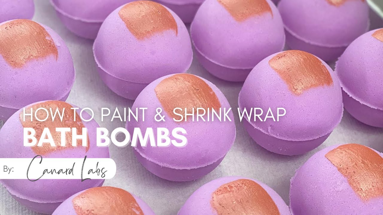 How to Paint Bath Bombs 