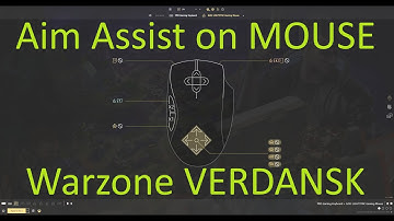 Aim Assist on MOUSE in Warzone Verdansk. How to use reWASD on MOUSE.