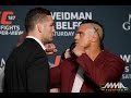 UFC 187: Chris Weidman vs. Vitor Belfort Staredown