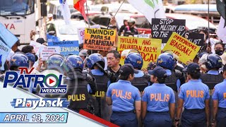 TV Patrol Weekend Playback | April 13, 2024