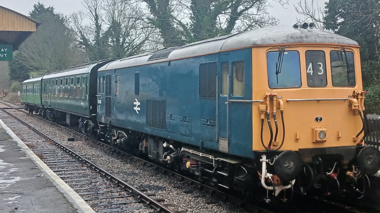 Lavender Line with Class 73 73140 22/2/26