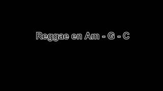 Video thumbnail of "Reggae in Am G C"