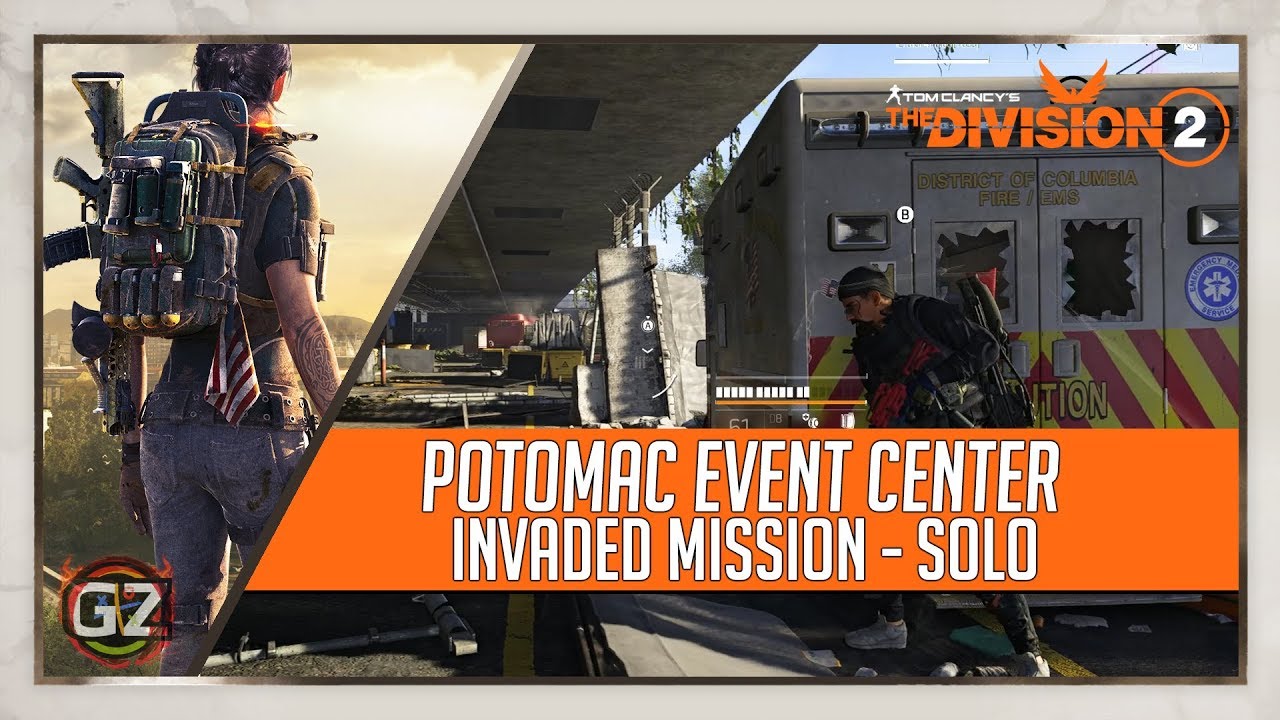 The Division 2 | Potomac Event Center - Invaded Mission | Solo - YouTube