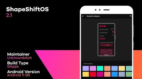 Install ShapeShift OS Android 11 on Mi A1