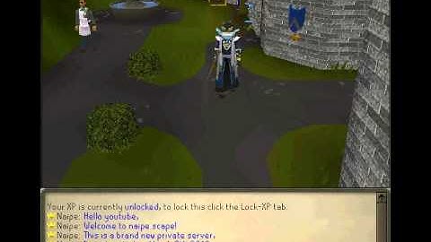 NaipeScape (Runescape Private Server 2012) (Webclient) Pt.1