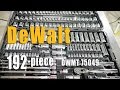 DeWalt Mechanics Tool Set DWMT75049 192pc Review