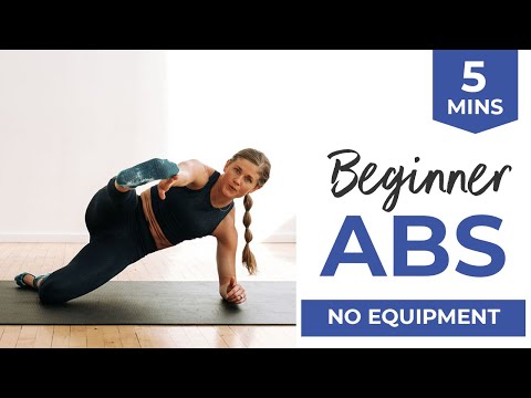5-Minute Beginner Ab Workout (Video)