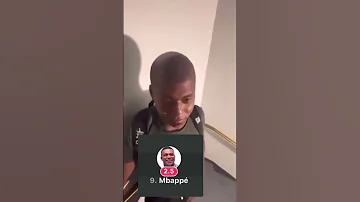 شاهد لاول مرة امبابي يأكل كف على رأسه 
