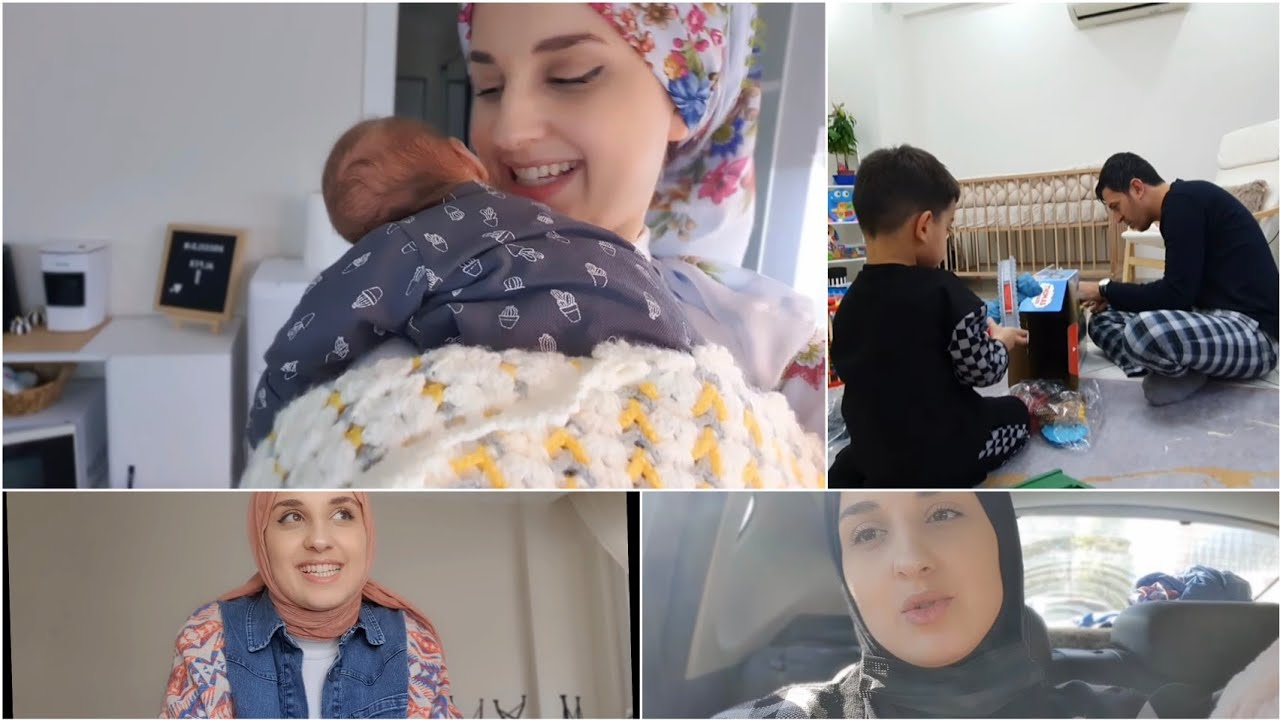 EVDEKİ İLK GÜN 👶🏻| AHMETHAN HEDİYESİNE KAVUŞTU 🧒🏻| UYKUSUZ HER GECE 😄