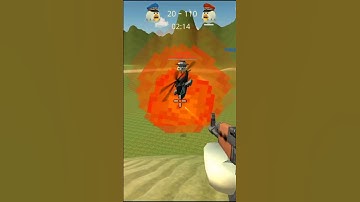 chicken gun daily random gameplay server enemy helwiie #shorts #viralshorts #youtube