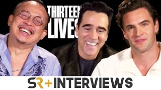 Colin Farrell, Tom Bateman \& Sahajak Poo Boonthankit Interview: Thirteen Lives