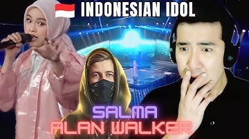 [REACTION] 🇮🇩 Alan Walker X Salma - Alone | INDONESIAN IDOL 2023