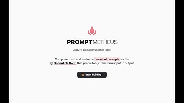 Promptmetheus – Prompt Engineering Demo