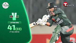 4 Fours, 2 Sixes - A Quickfire 41 By Litton Das Ban Vs Pak 2Nd Odi T Sports