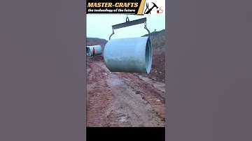 Lifting and unloading tools for cement pipe - Machines that make work easy and good tools