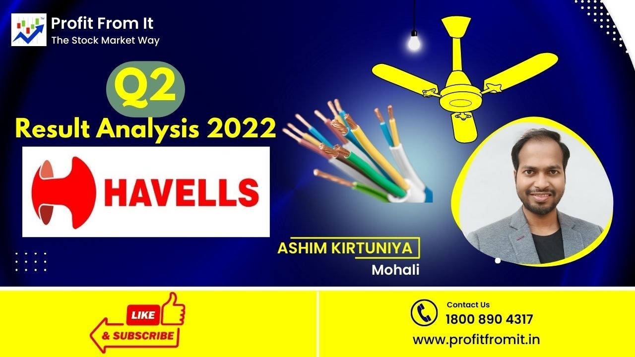 HAVELLS INDIA LTD Q2 Results l HAVELLS INDIA LTD Q2FY23 Results l ...