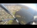 Microlight Flying over lake Macquarie and the Hunter.. Pilot Krauch..