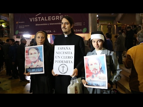 El Independiente se cuela con los 'cleroflautas'  en Vistalegre