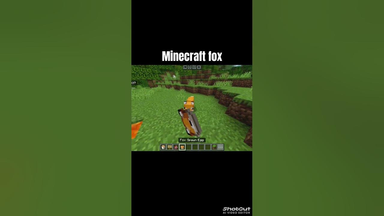 minecraft fox #oldies #singer #song #vintage #minecraft