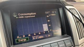 How to drive economically hybrid cars what is push and slide fuel consumption on Lexus RX400H