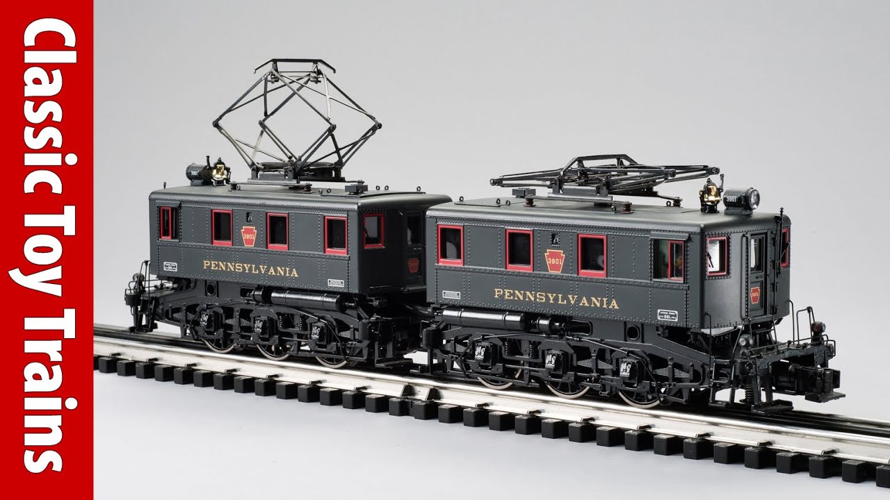  electric locomotives from MTH a Classic Toy Trains review - YouTube