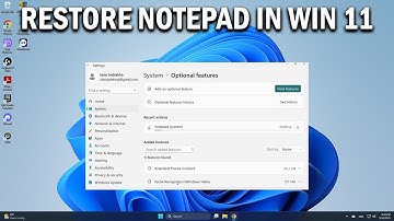How To Fix Notepad Missing in Windows 11 - Easy Fix