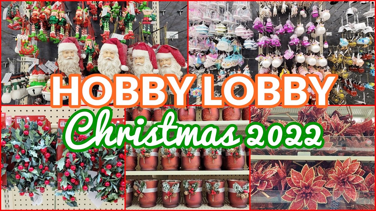 HOBBY LOBBY CHRISTMAS DECOR 2022 SHOP WITH ME - YouTube