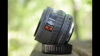 Budget Pentax 35-70mm f/3.5-4.5 zoom lens review - YouTube