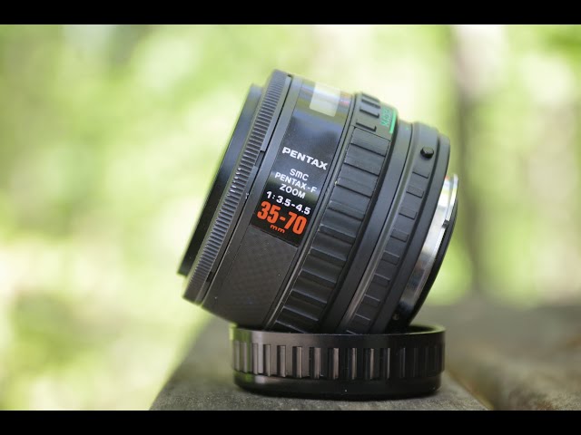 Budget Pentax 35-70mm f/3.5-4.5 zoom lens review - YouTube