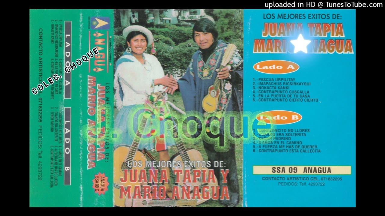 Juana Tapia y Mario Anagua.. Contra punto