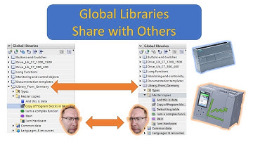 TIA Portal: Libraries - Share program parts with other people