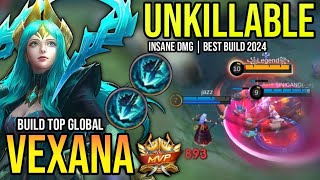 VEXANA BEST BUILD 2024 | BUILD TOP GLOBAL VEXANA GAMEPLAY | MOBILE LEGENDS✓