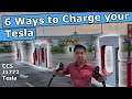 6 Most Common Ways I Charge My Tesla &amp; Charging Apps I use