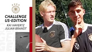 "Wir blamieren uns schon wieder" 🤬😅 - Havertz & Brandt in der US-Challenge 🇺🇸