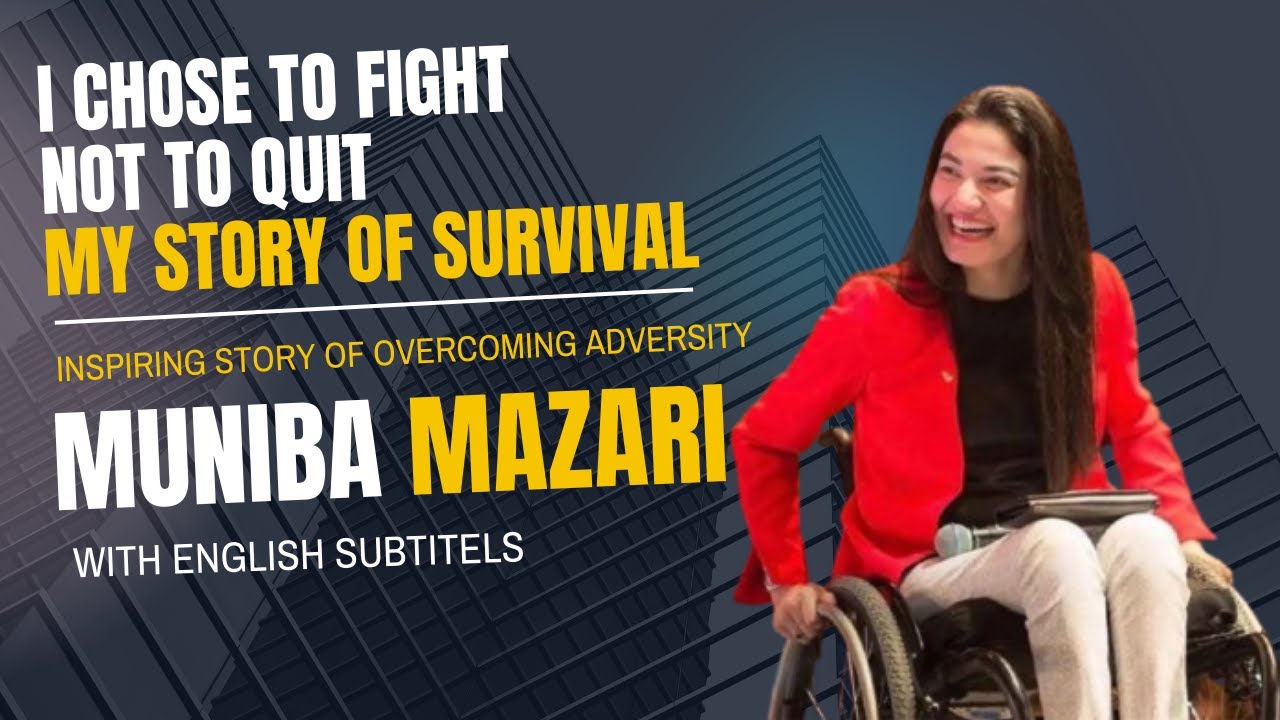 MUNIBA MAZARI Most Inspirational Speech with English Subtitles - YouTube
