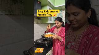 easy kids snacks French fries 🍟