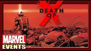 Death of X : เปิดม่านสงครามคนเหนือมนุษย์!! [Marvel Events]