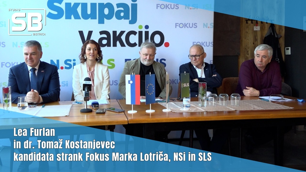 Stranke Fokus, NSi in SLS predstavili svoja kandidata
