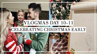 VLOGMAS DAY 10-11 | Baby Shower, Celebrating Christmas Early w/ Family, &amp; The Nutcracker