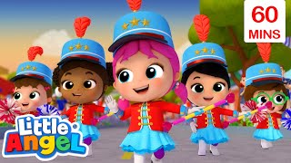 My First Parade | Little Angel Sing Along Songs for Kids | Moonbug Kids Karaoke Time by Moonbug Kids - Karaoke Time 79,092 views 3 weeks ago 1 hour