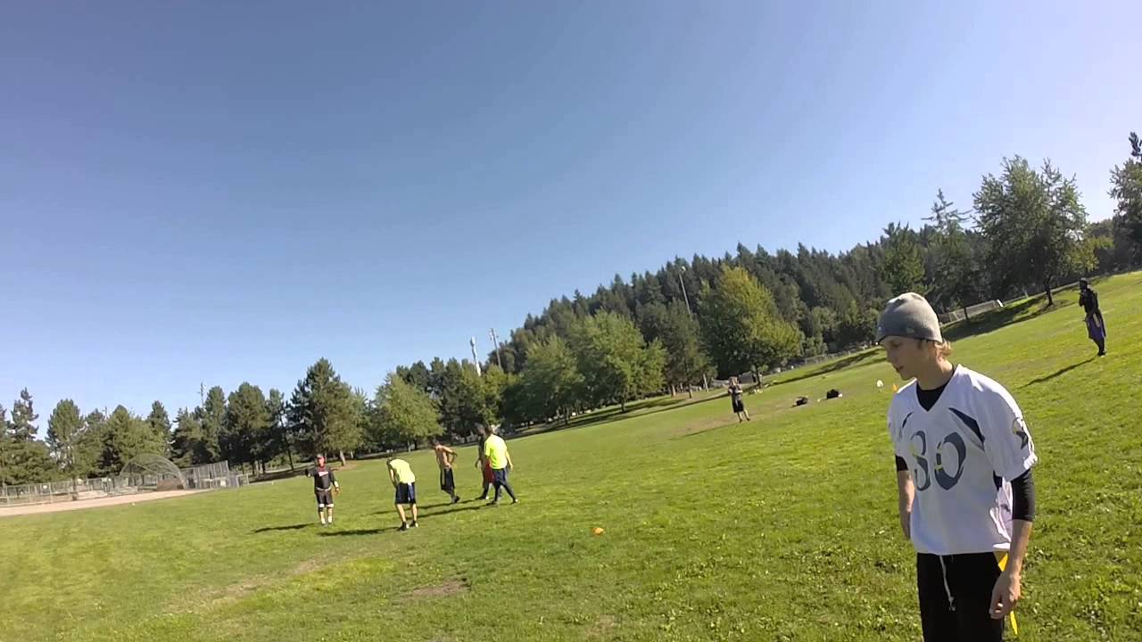 Flag Football Playing Cornerback Ziggy at QB YouTube
