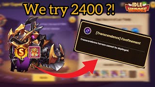 Idle Heroes - Force War, we try 2400 !?