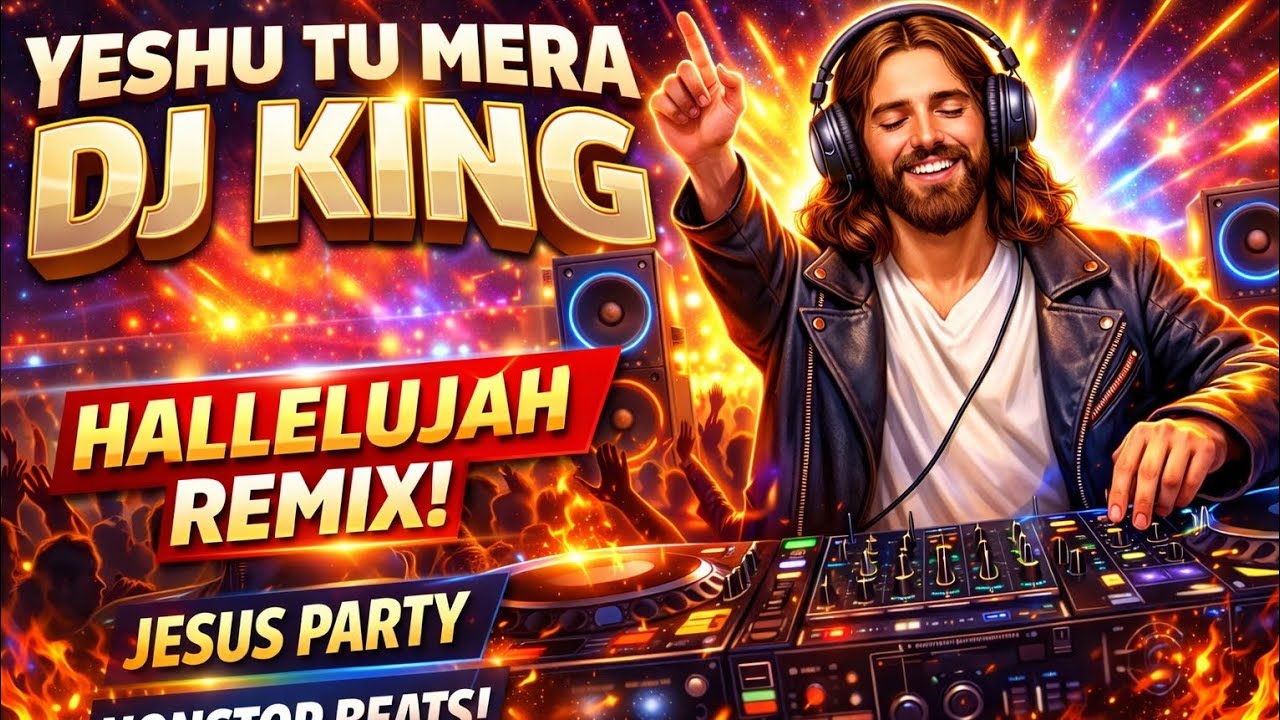 Jesus DJ Song 2026 | Yeshu Tu Mera DJ King | Hindi Christian DJ Worship Song | Hallelujah Remix