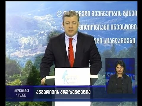 კომპანიამ  “ბლაუნშტაინ საქართველო” საკუთარი საქმიანობის ანგარში წარადგინა