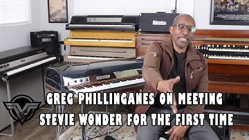 Greg Phillinganes on Meeting Stevie Wonder First The First Time