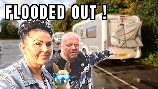 FLOODED OUT during the night | UK VANLIFE